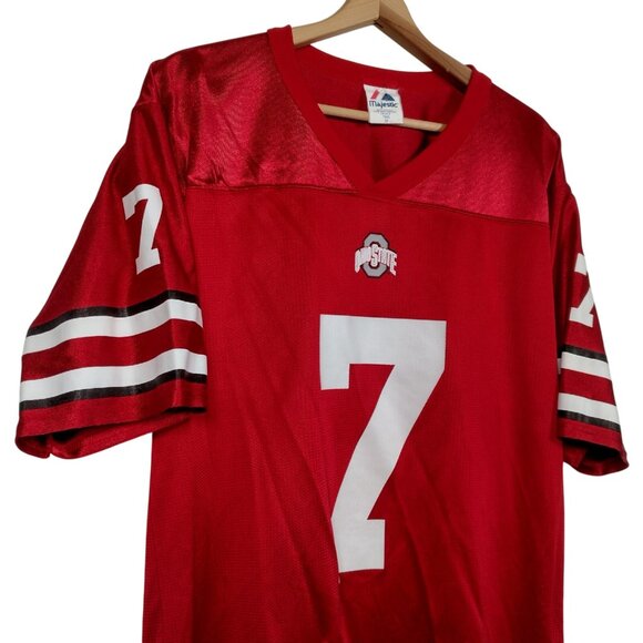 Vintage Ohio State University Buckeyes Football Jersey Men Medium USA NCAA #7 - Picture 3 of 16